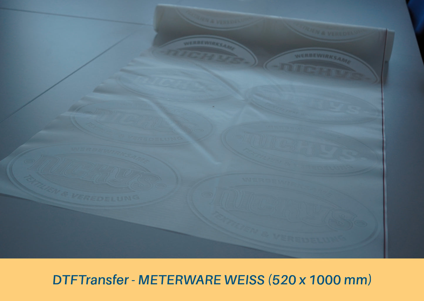 DTFTransfer - METERWARE/WEISS (520 x 1000 mm)